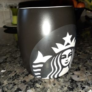 2011 Black & White Starbucks Mug